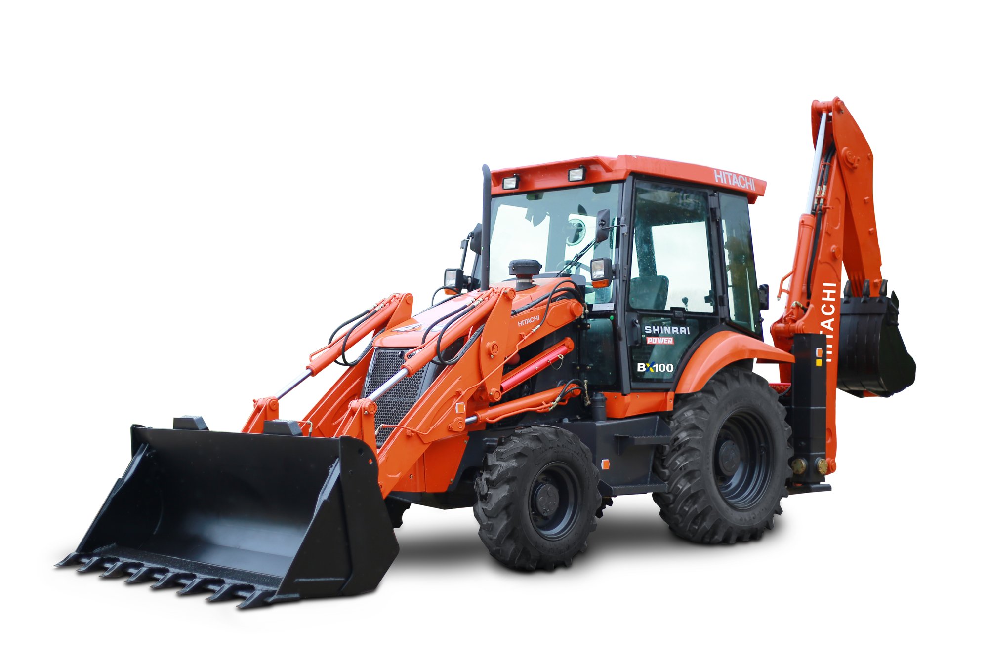 Hitachi BX100 Backhoe Loader